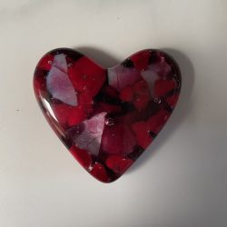 Heart - Ruby & Black